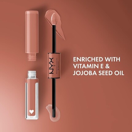 Стойкий блеск для губ с высоким содержанием пигментов 07 Global Citizen, Nyx Professional Makeup — фото 2