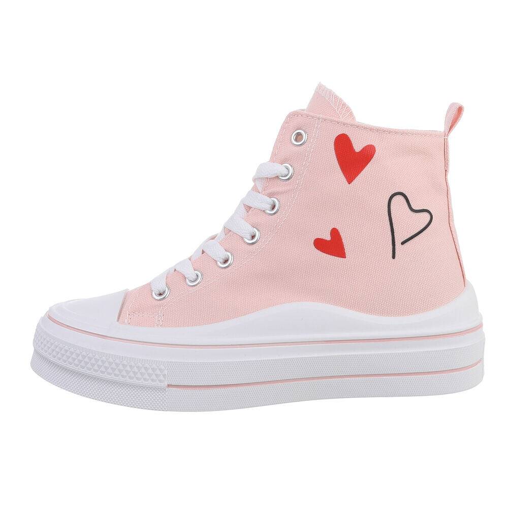 

Кроссовки Ital Design Freizeitschuh, цвет Rosa und Weiß