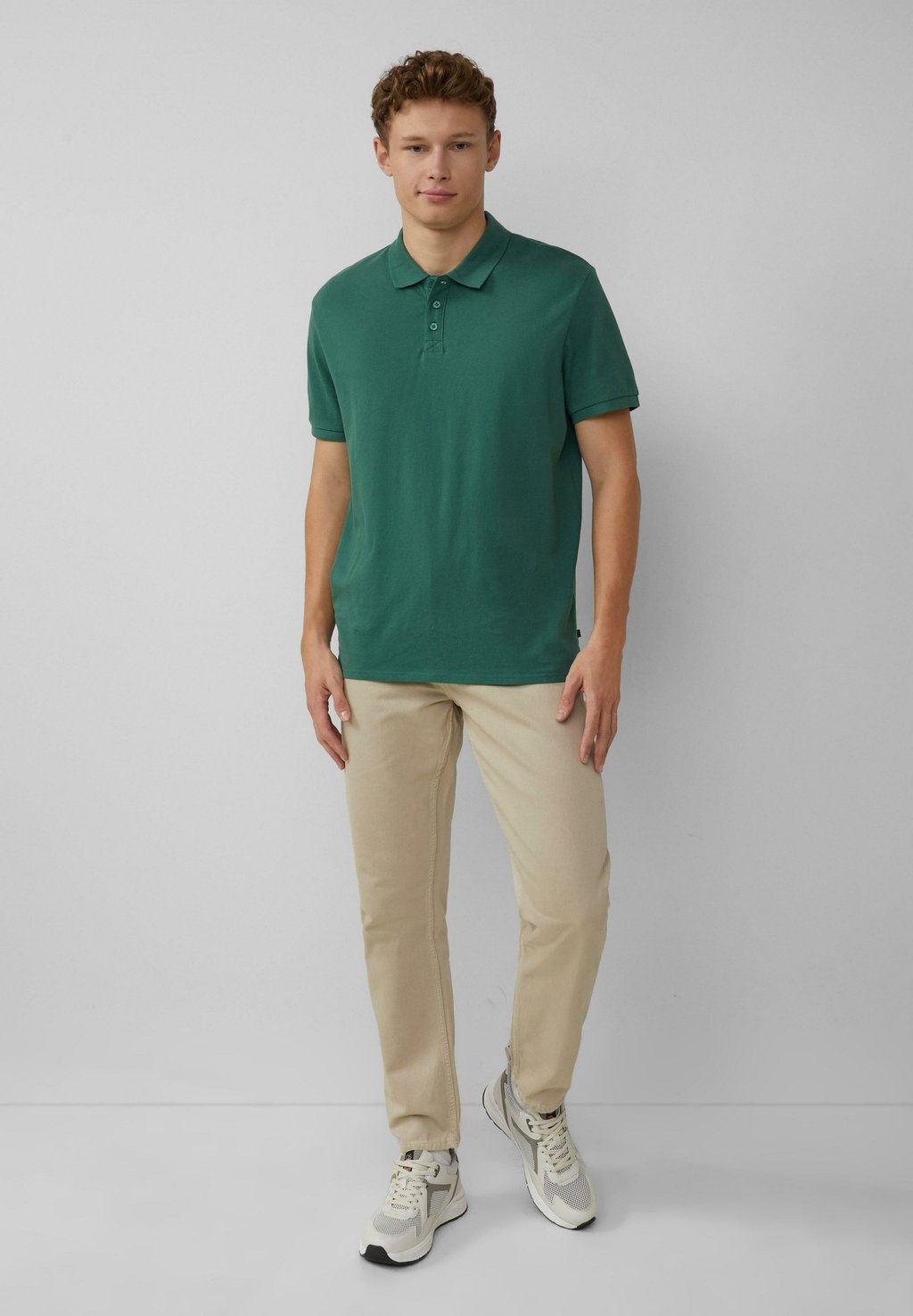 

Зауженные джинсы DEVON MID RISE QS, бежевый