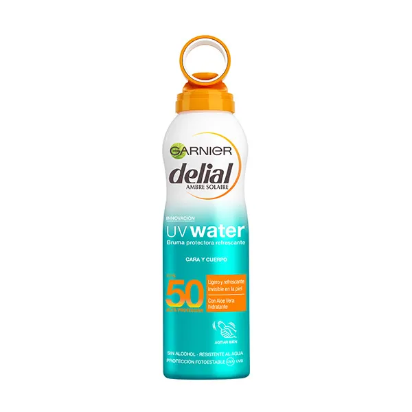 

Освежающий солнцезащитный туман для тела и лица Uv Water Brume Spf 50 Delial, 200 ml