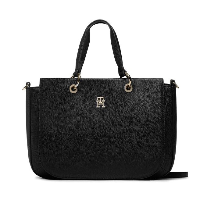 

Сумка Tommy Hilfiger ThEmblem Satchel, темно-синий
