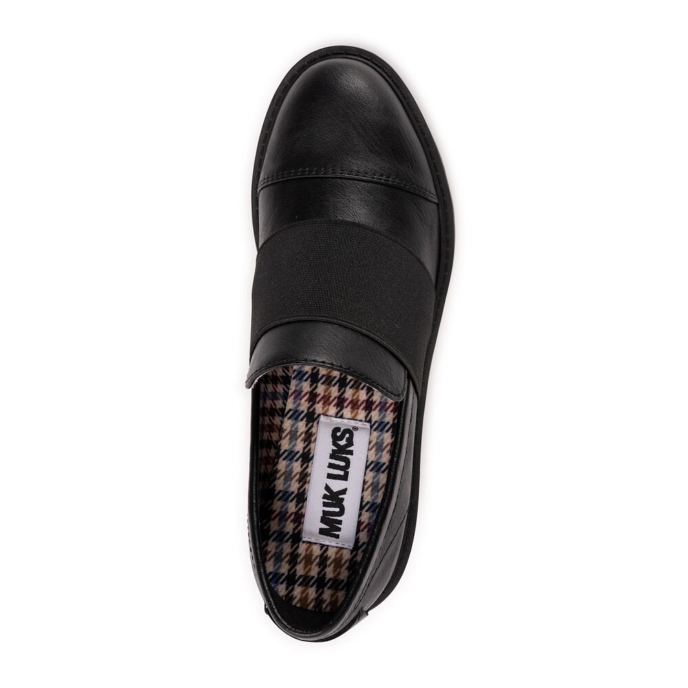 MUK LUKS Lucy Lettie Женские лоферы, цвет Dark Brown — фото 4