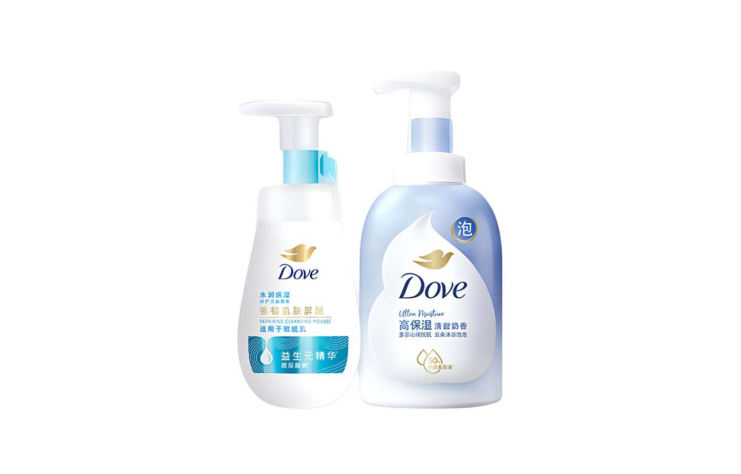 

Увлажняющий и питающий набор для ухода увлажняющий эффект 160мл+400мл Dove