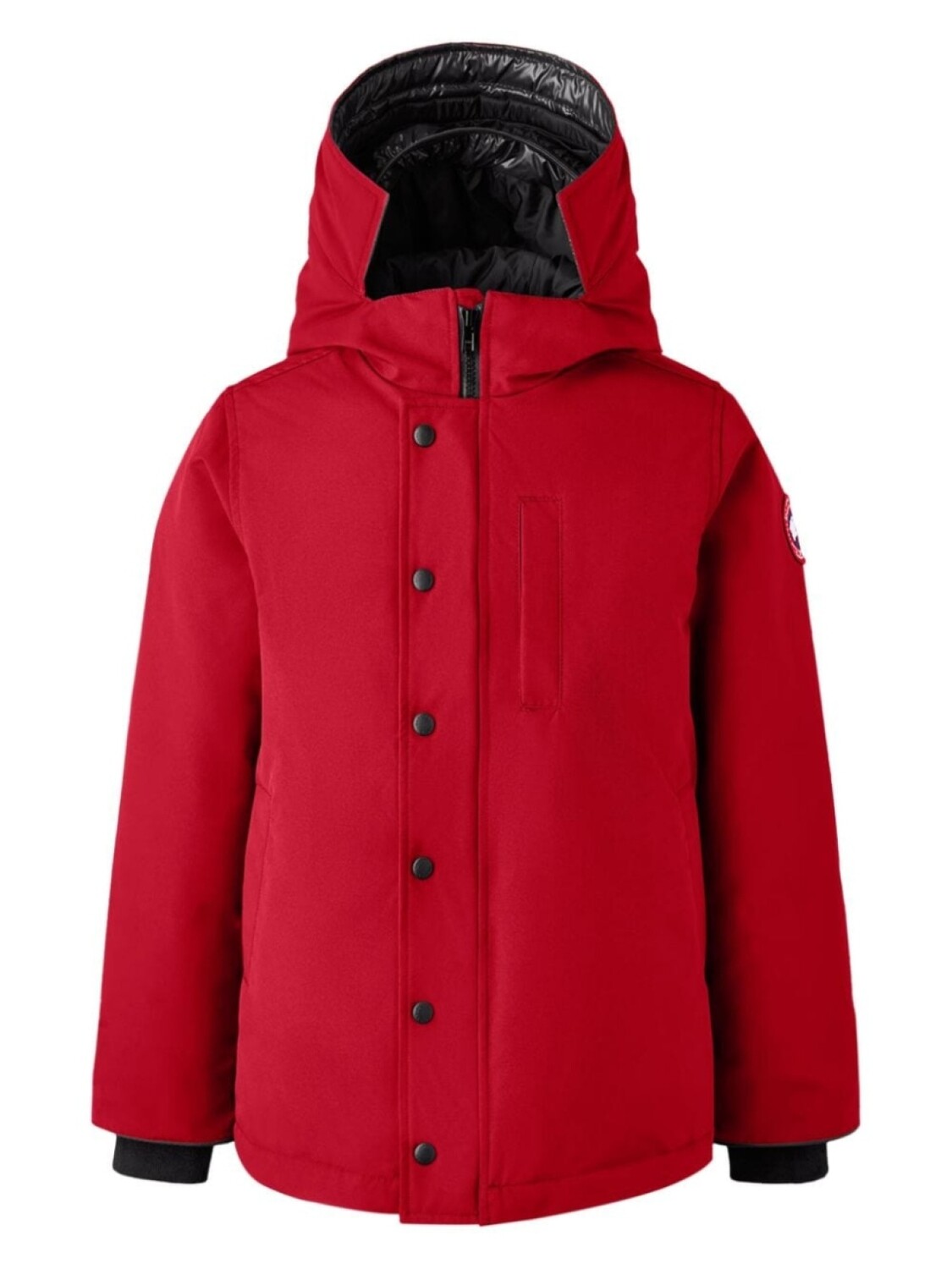 

Утепленная куртка с логотипом Canada Goose Kids, красный