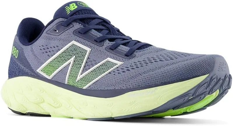 Мужские беговые кроссовки New Balance Fresh Foam X 880 V14, Arctic Grey Limelight Nb Navy — фото 4
