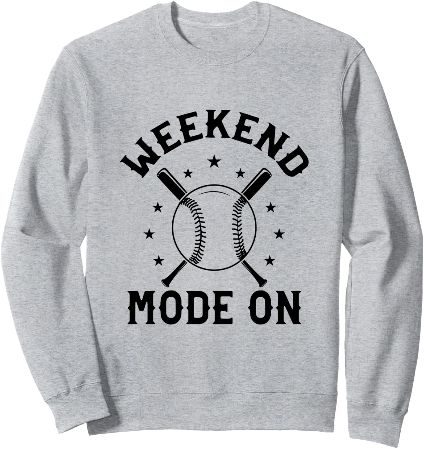 

Настроение выходных для игры в тибол - Толстовка для игрока в тибол Funny Tee-Ball Player, серый