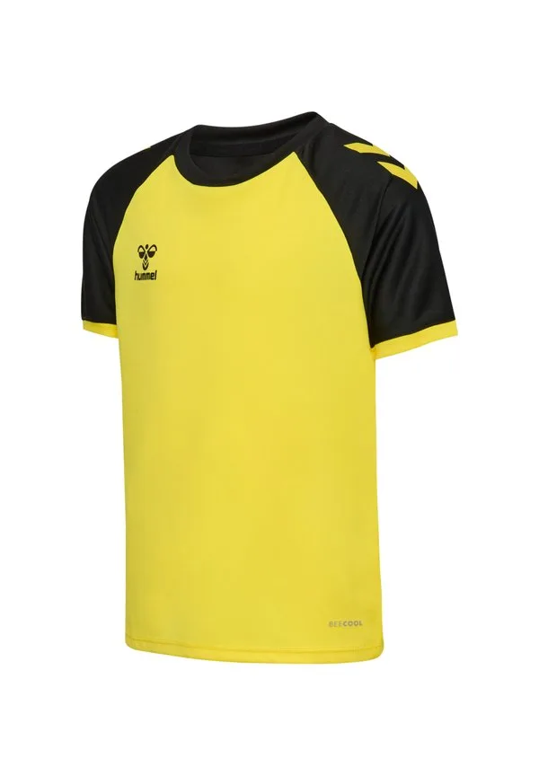 Спортивная футболка лиги ss Hummel, Blazing Yellow Black — фото 4