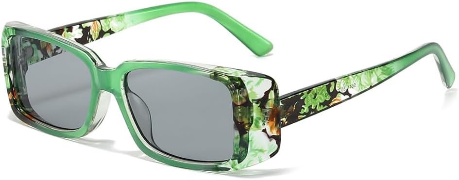 

Солнцезащитные очки для мужчин и женщин - защита UV400 - компактная легкая оправа, цветные линзы, подходят для занятий спортом на открытом воздухе и вождения QWBSER, 5