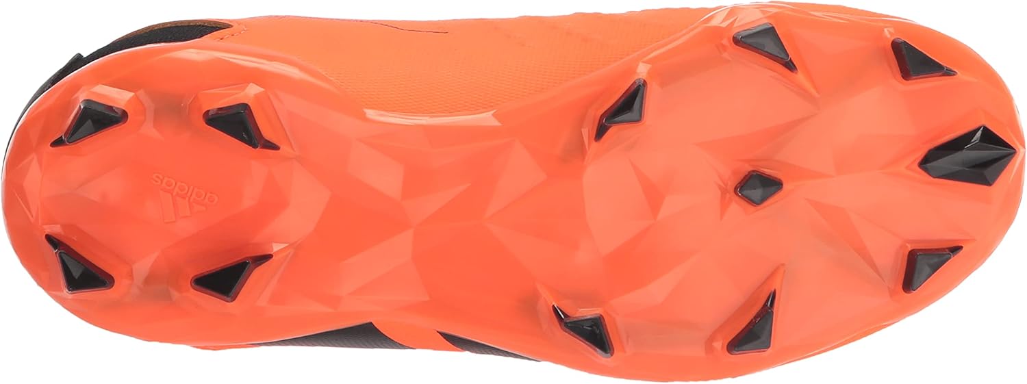 Детские кроссовки adidas Predator Accuracy.3 для твердого грунта без шнурков, черный/оранжевый — фото 4