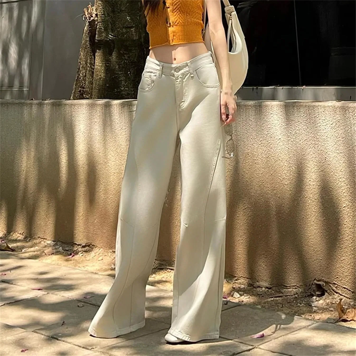 Джинсы свободные Apricot, Height 157cm-162cm — фото 4