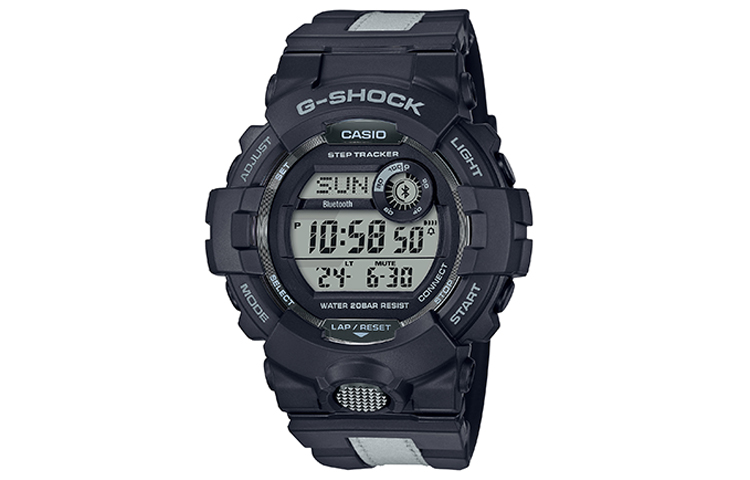 

CASIO Мужские часы серии G-SQUAD Black GBD-800LU-1