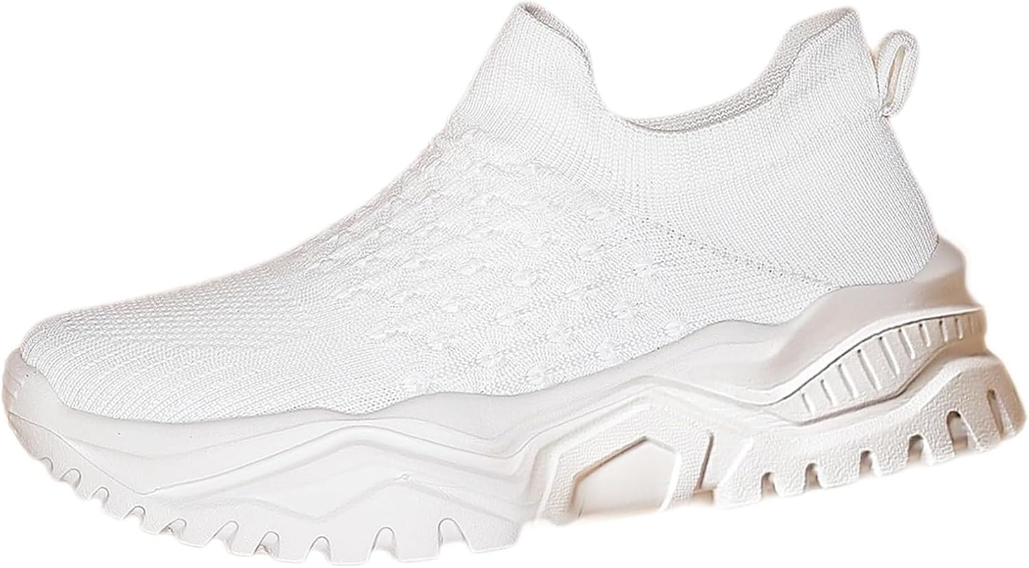 

Женские слипоны кроссовки для медсестры, легкие дышащие повседневные кроссовки с мягкой подошвой, легкие противоскользящие ортопедические кроссовки Kubbon, белый