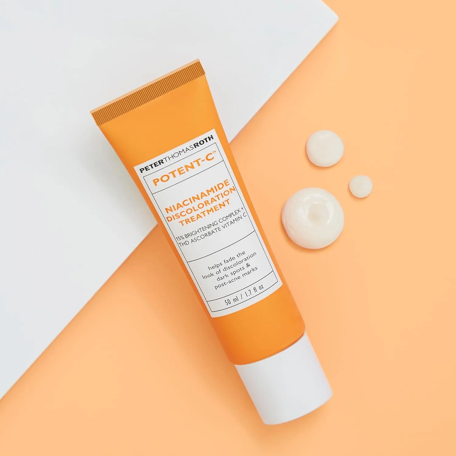 Сыворотка Peter Thomas Roth — Potent-C Niacinamide Discoloration Treatment для пигментации, темных пятен и постакне — фото 3