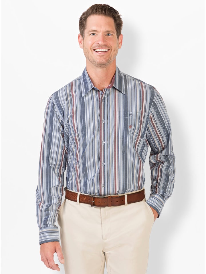 

Рубашка с длинными рукавами в синюю полоску WITT WEIDEN