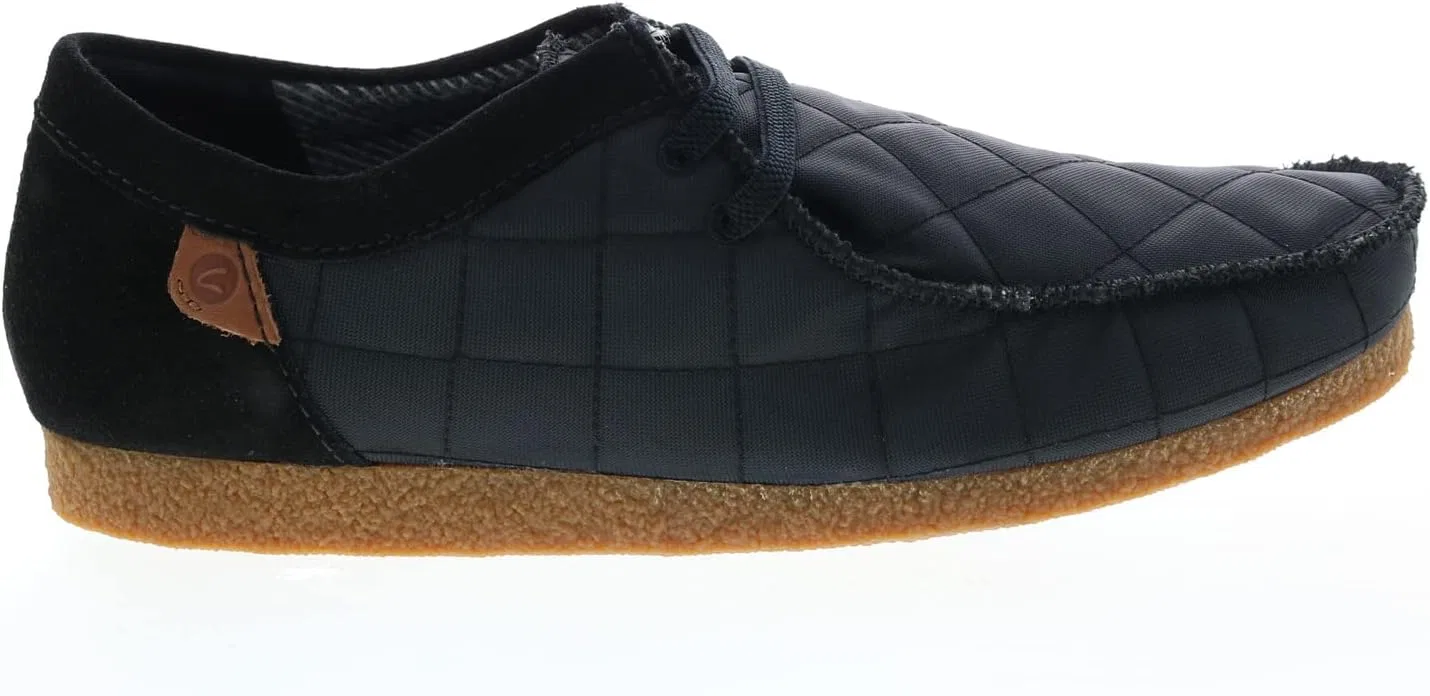 Мужские мокасины Clarks Shacre II Step, Black Textile. — фото 3