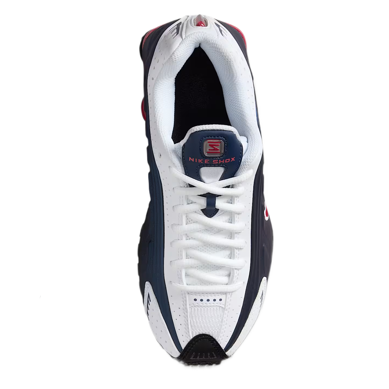 Детские кроссовки Shox R4 для подростков Nike, темно-синий — фото 2