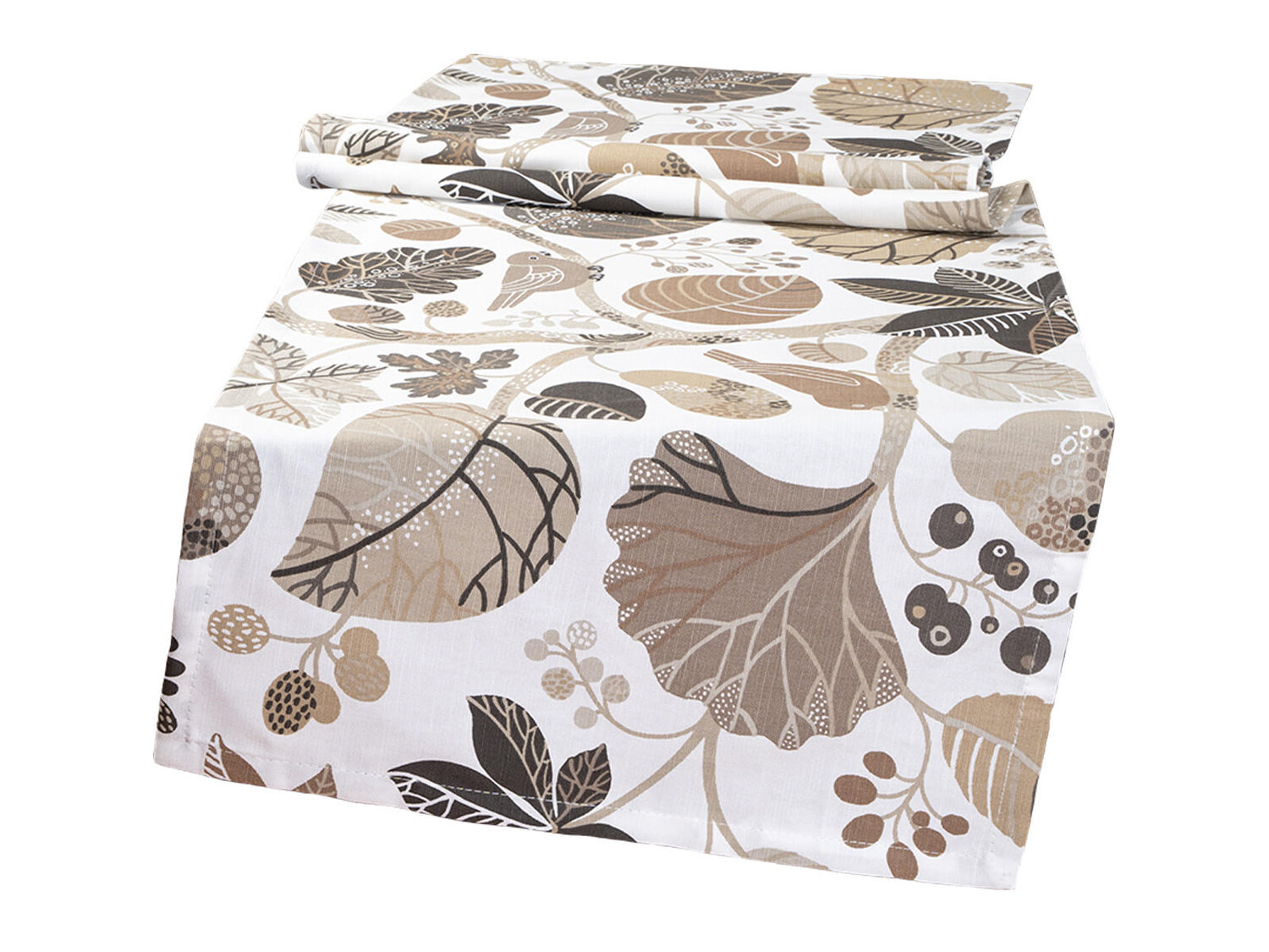 

Настольный бегун beties Heimtextil, 40x150 см, экрю/серо-коричневый