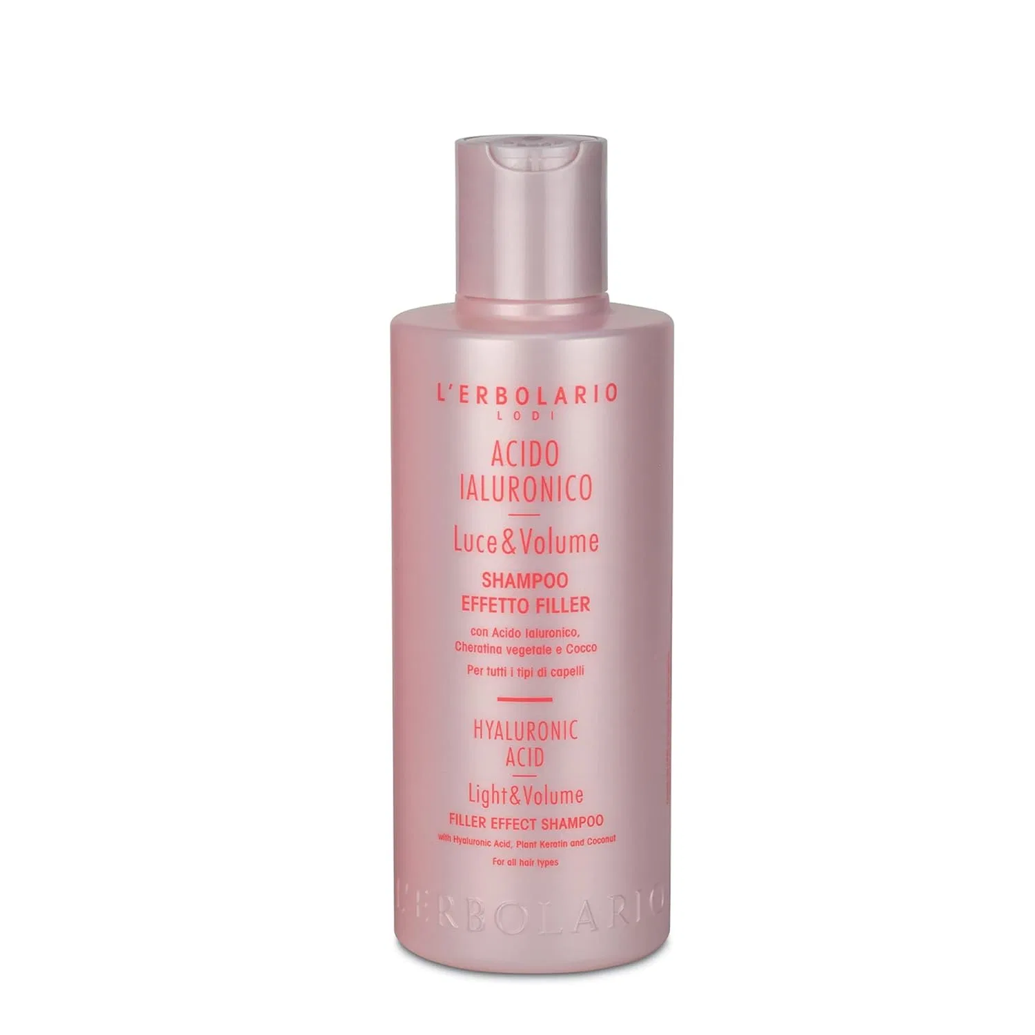 Шампунь для объема с гиалуроновой кислотой «Hyaluronic Acid Volume Shampoo» от L'Erbolario L'Erbolario