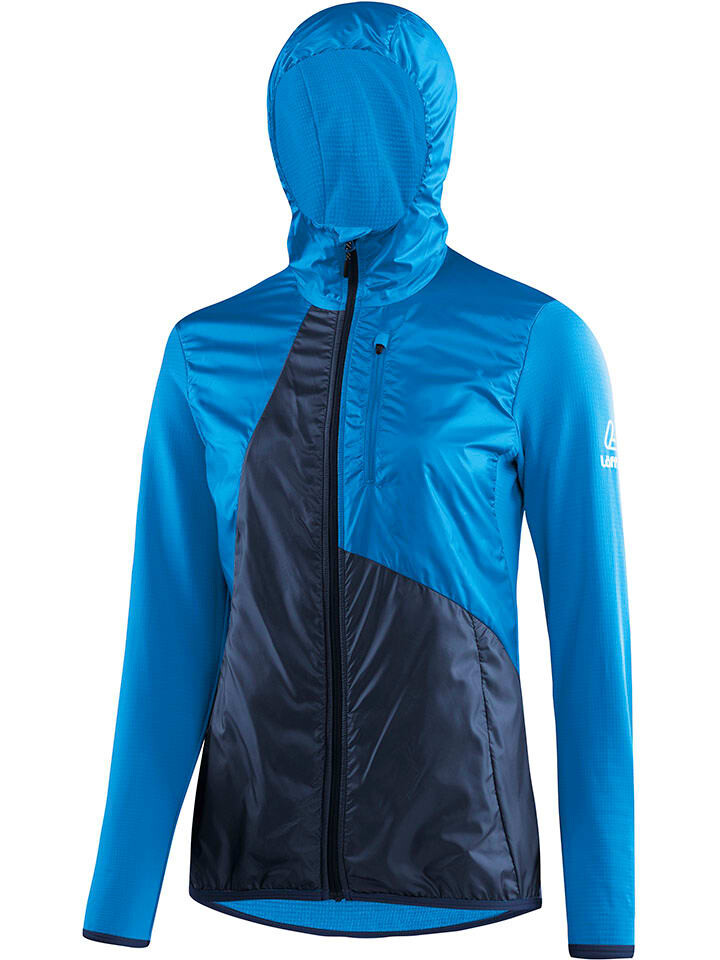 

Куртка софтшелл Löffler Funktionsjacke Windfleece Merino, цвет Blau/Dunkelblau