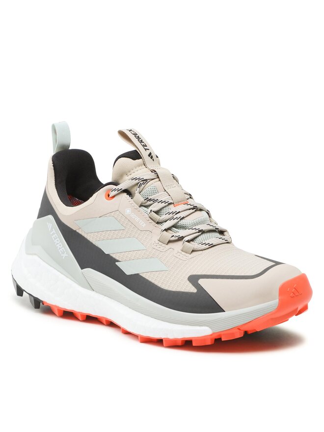 Треккинговые кроссовки Terrex Free Hiker 2.0 Low GORE-TEX Hiking Shoes IG3202 Adidas, бежевый — фото 2