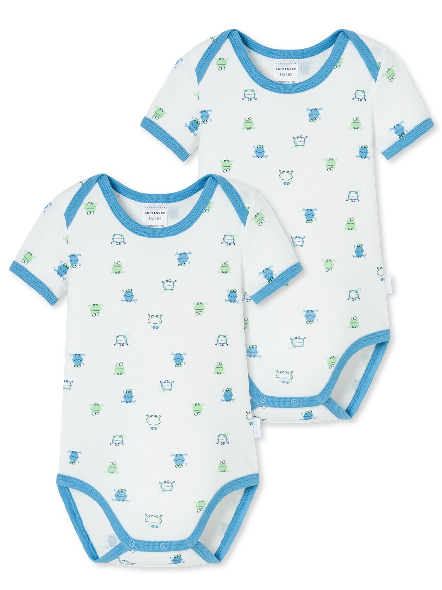

Комбинезон SCHIESSER Baby Love Natural, цвет Blue/White