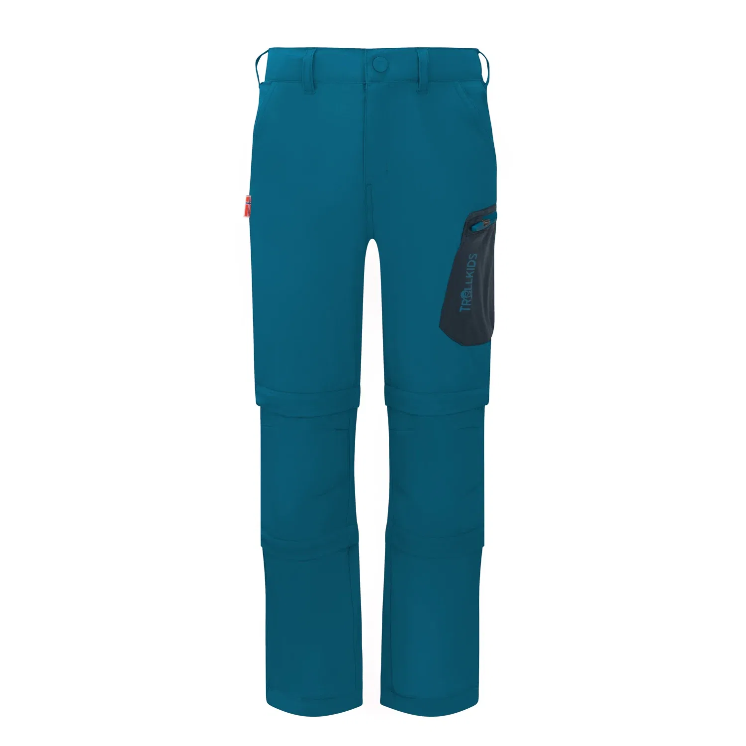 Функциональные штаны Double Zipp-Off Preikestolen Trollkids, atlantic blue
