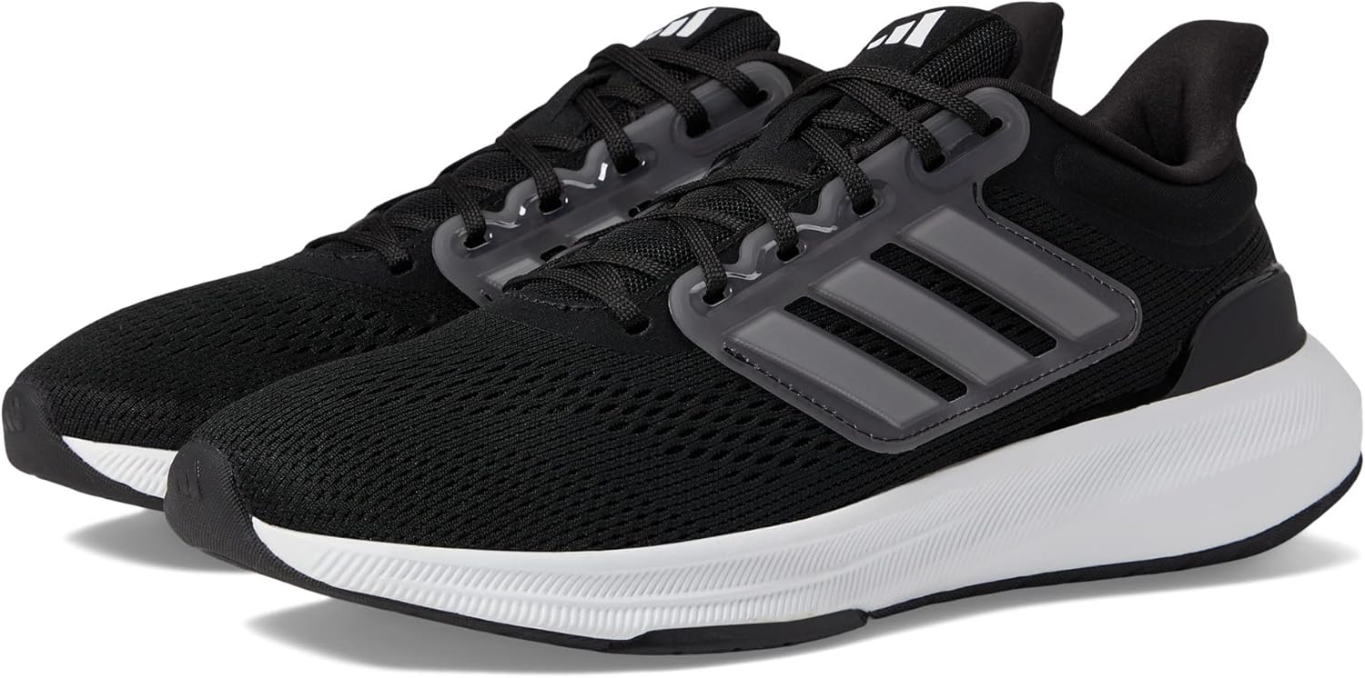 Мужские кроссовки для бега Adidas Ultrabounce, белый/черный — фото 2