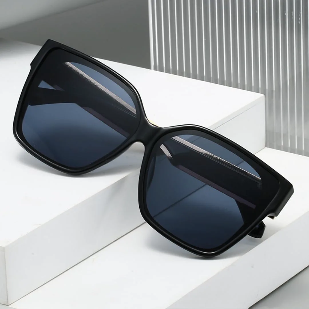 

Классические солнцезащитные очки с широкими дужками для повседневного ношения, прозрачные линзы, винтажный ретро-стиль, женские солнцезащитные очки VFDHN, 3254-c6