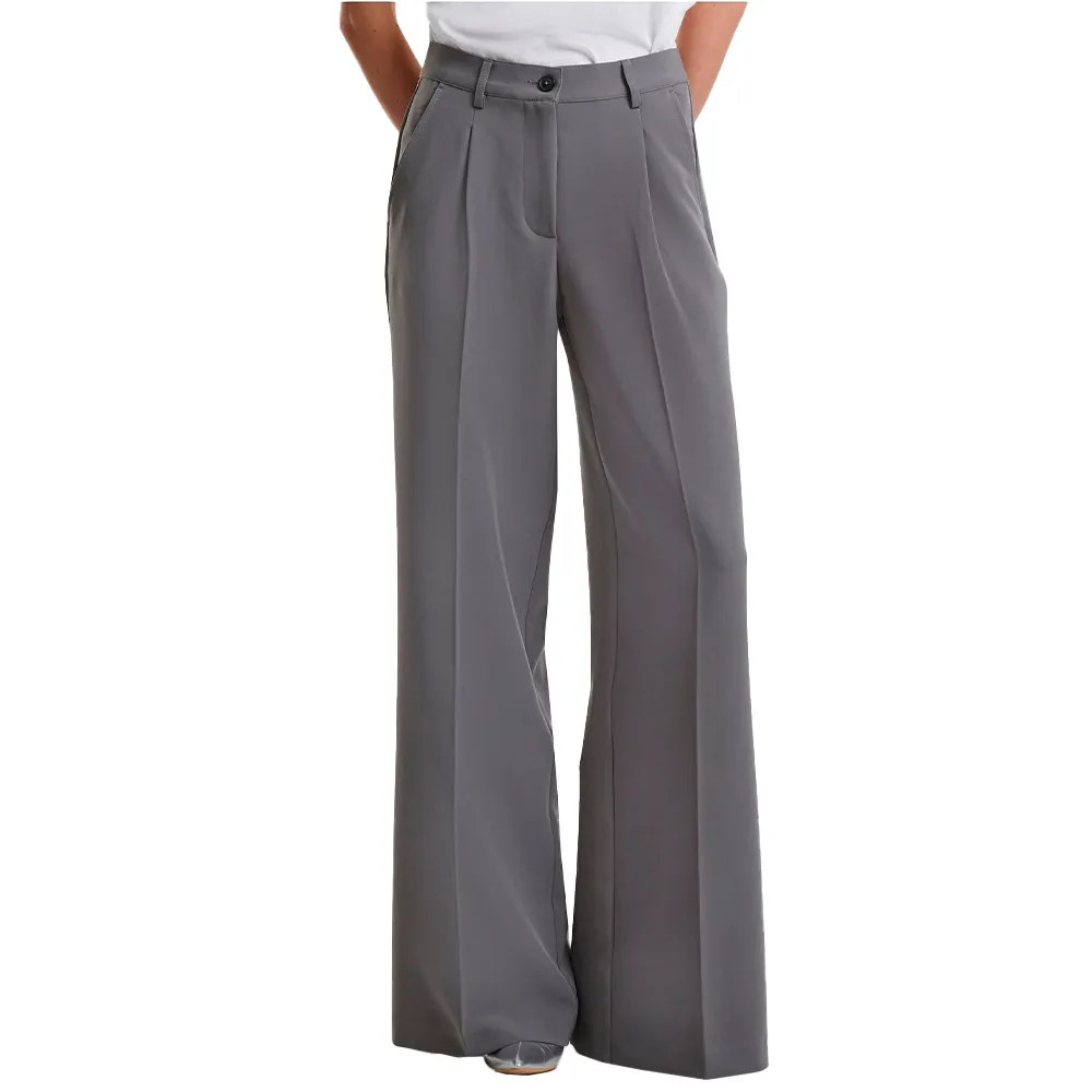 

Брюки Urban Classics Wide Leg, серый