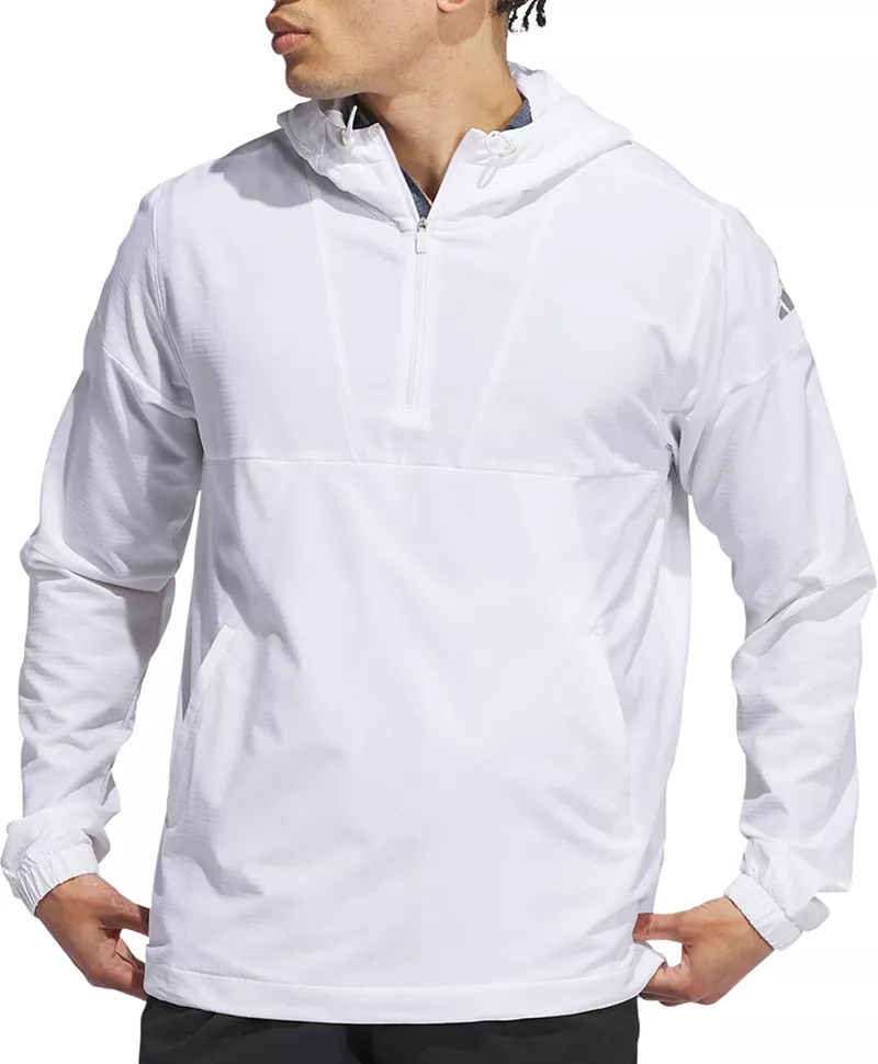 

Мужская толстовка для гольфа Adidas Ultimate365 Anorak Golf, белый