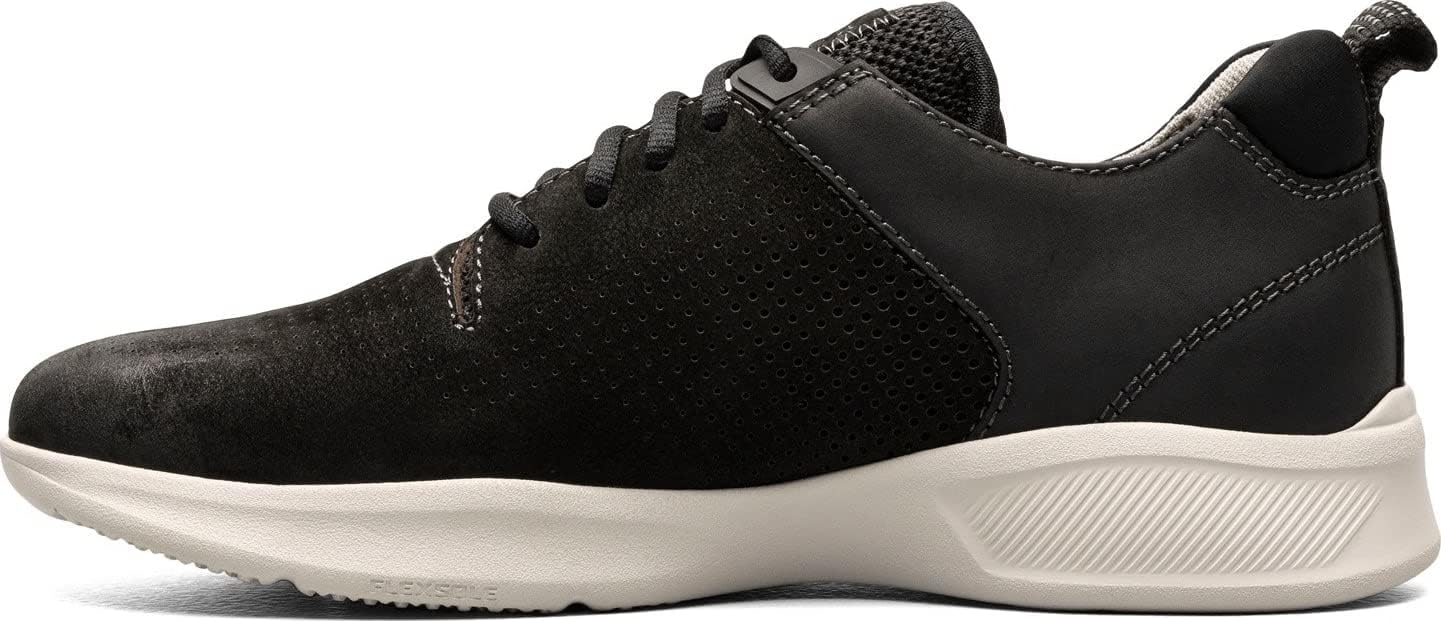 Мужские кроссовки Florsheim Studio Perf Toe с шнуровкой, черный — фото 3