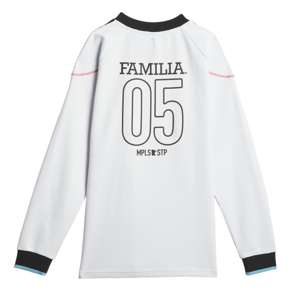 Футболка mnufc x familia с длинным рукавом Adidas, белый — фото 2