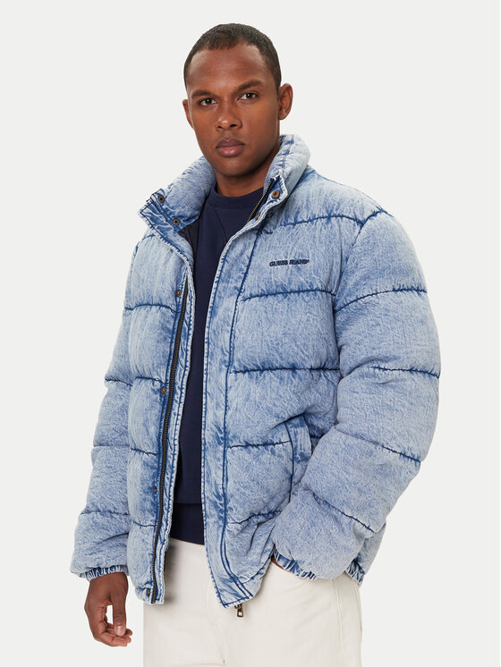 

Зимняя куртка regular fit M5BL0Q D6181 Guess Jeans, синий