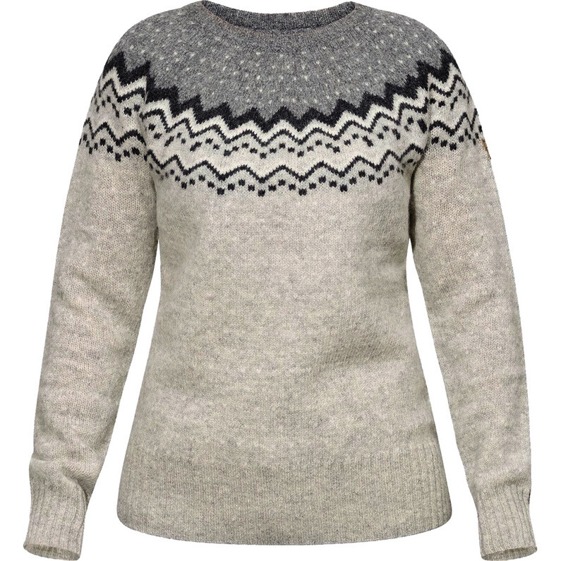 

Женский свитер Övik Knit Fjällräven, серый
