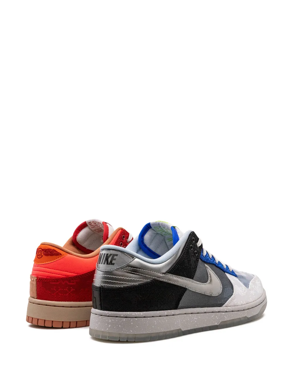 Кроссовки Dunk Low 'What The' из коллаборации с CLOT Nike, нейтральный — фото 3