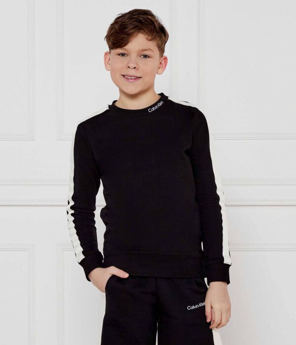 

Махровый свитер Regular fit Calvin Klein Jeans, черный