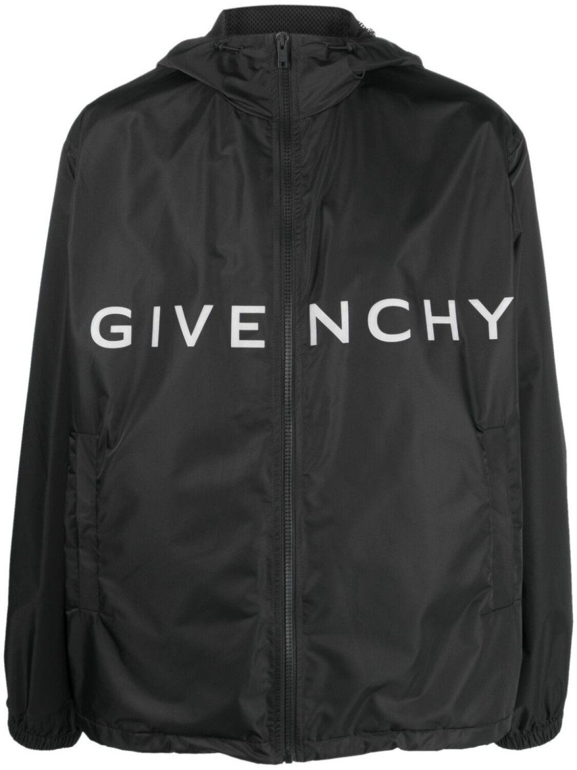 

Легкая куртка с капюшоном и логотипом Givenchy, черный