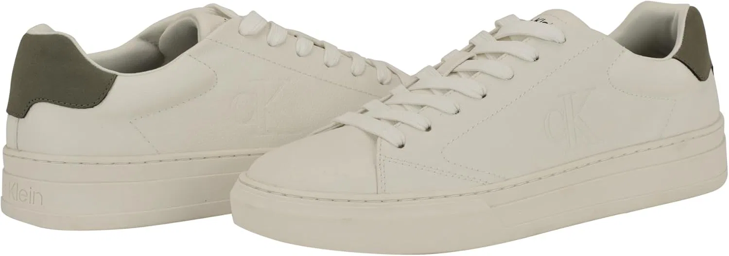 Мужские кроссовки Calvin Klein Sollyz, White Dark Green 300 — фото 2