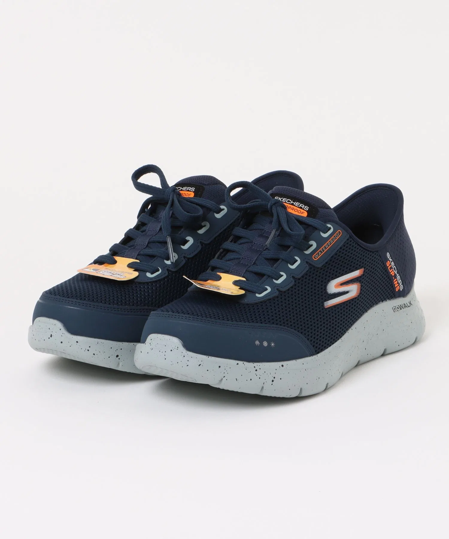 Мужские кроссовки для ходьбы SKECHERS GO WALK FLEX тёмно-синие