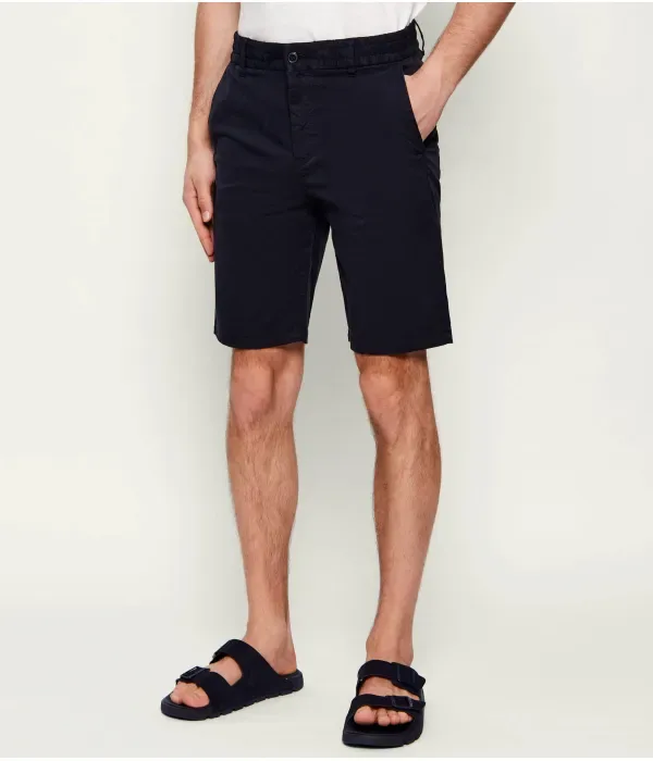 Шорты DS-1-S tapered fit Boss Orange, темно-синий — фото 3