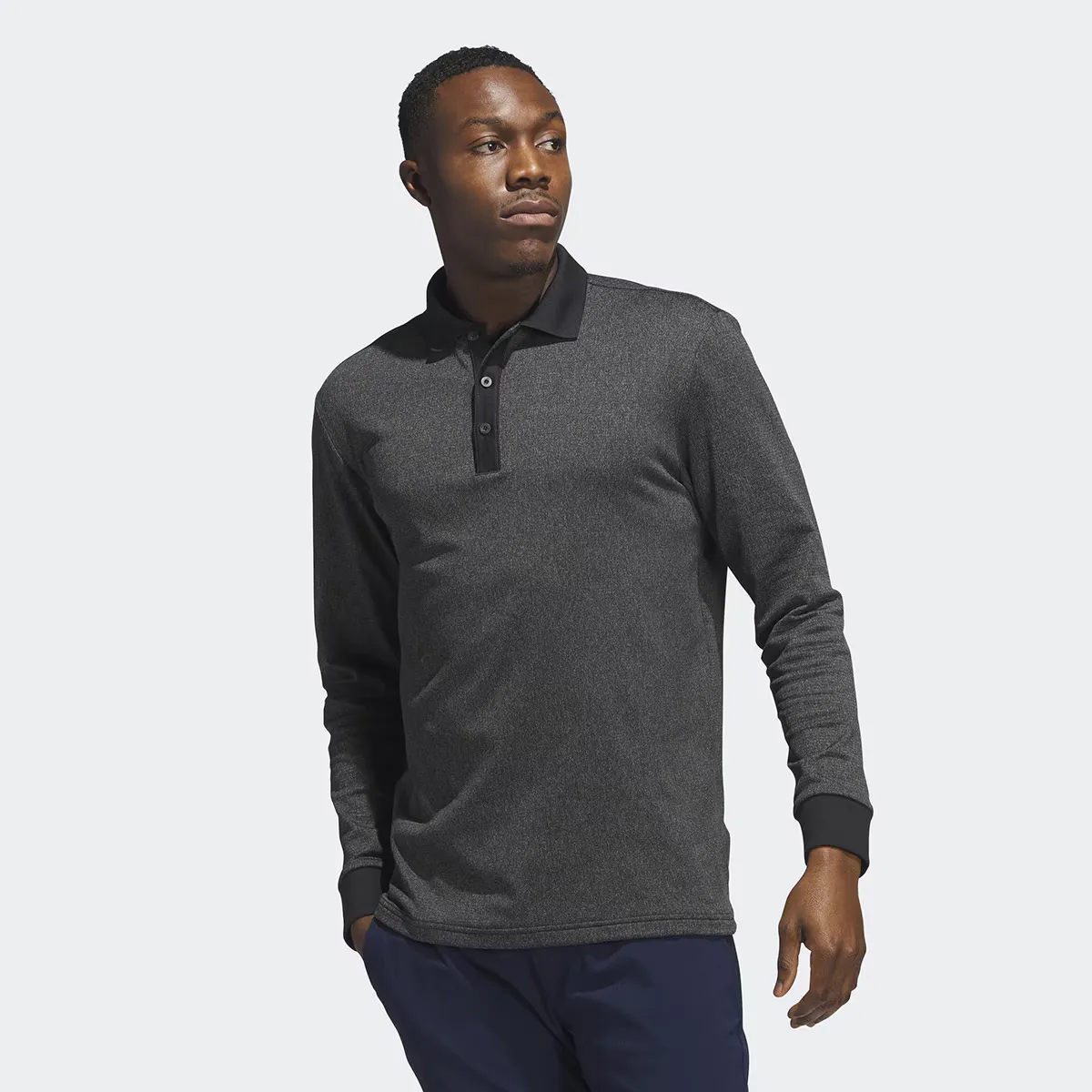 

Мужская футболка Essentials Heathered adidas, черный