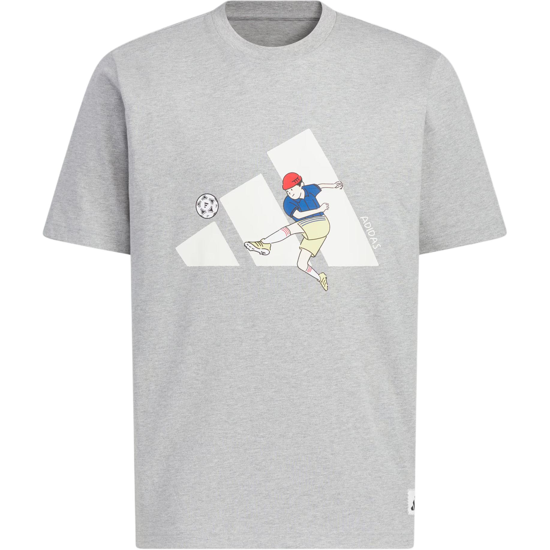 

Футболка мужская с принтом SPORTS GRAPHIC Adidas, серый