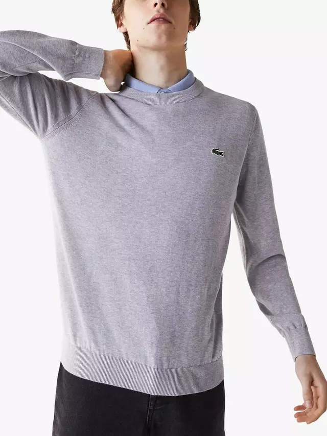 

Толстовка Lacoste Classic Cotton, серый