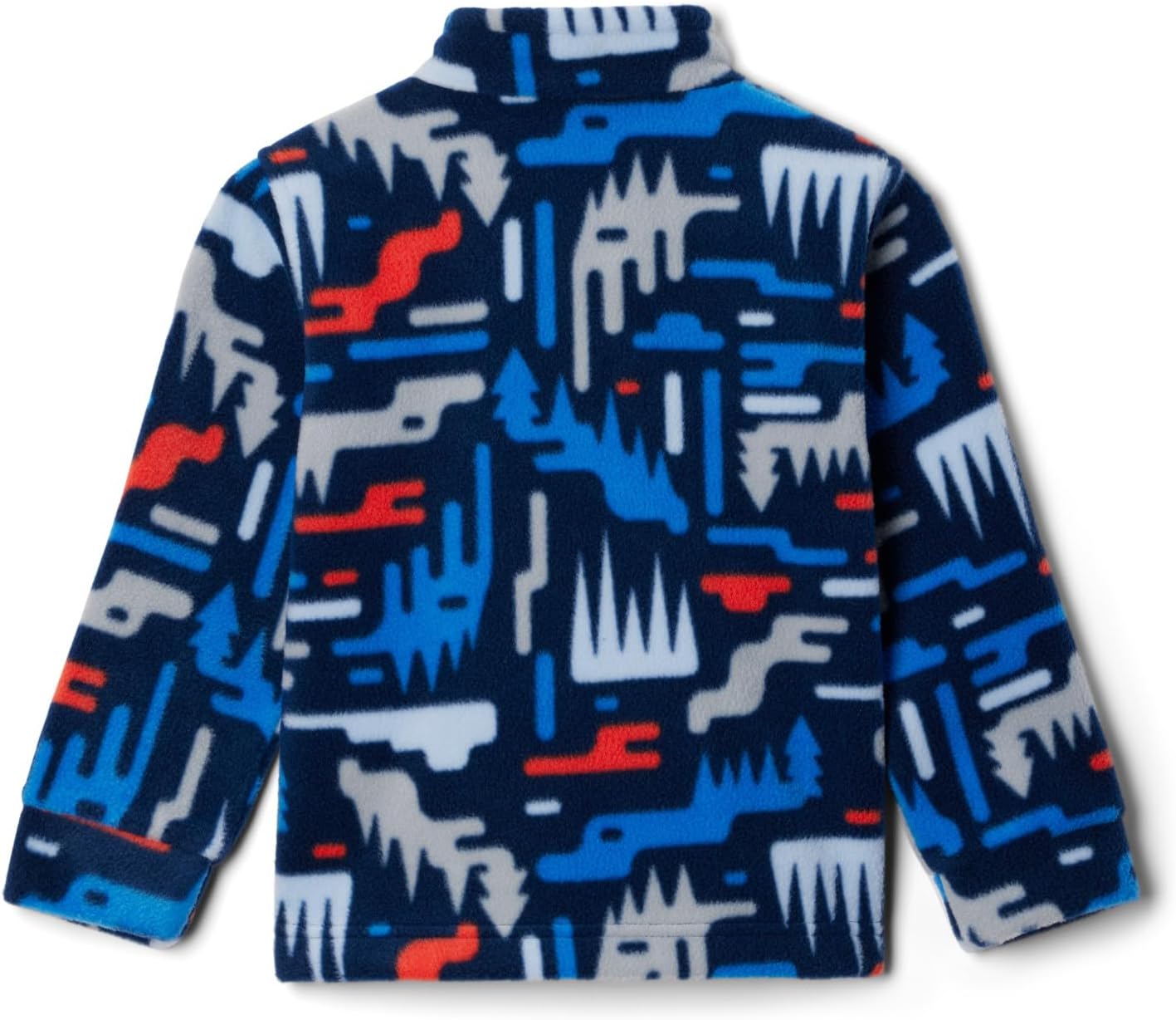 Флисовая куртка Columbia boys Zing III, Collegiate Navy Highland — фото 3