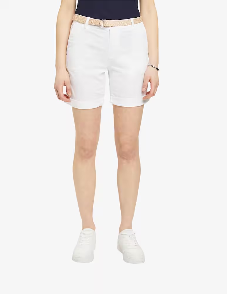 

Шорты с поясом ESPRIT, белый