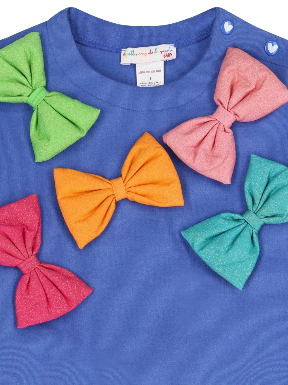 Комплект юбки с бантом Agatha Ruiz De La Prada, синий — фото 3