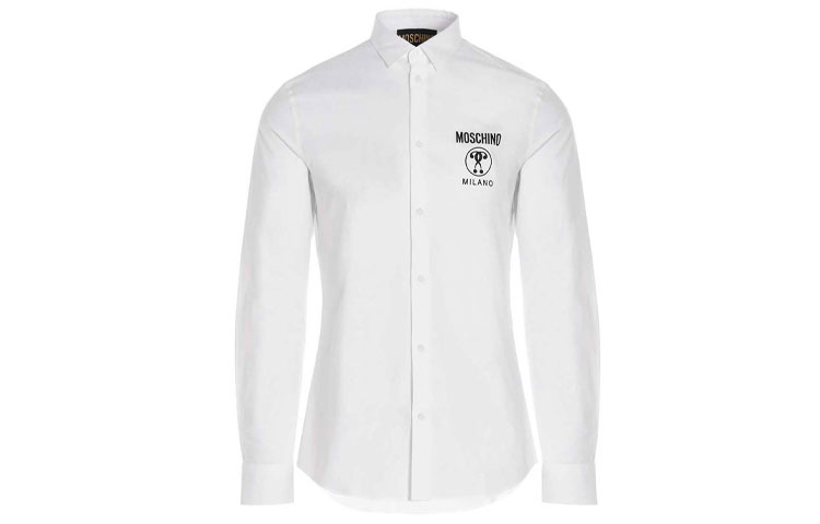 

Футболка мужская белая MOSCHINO