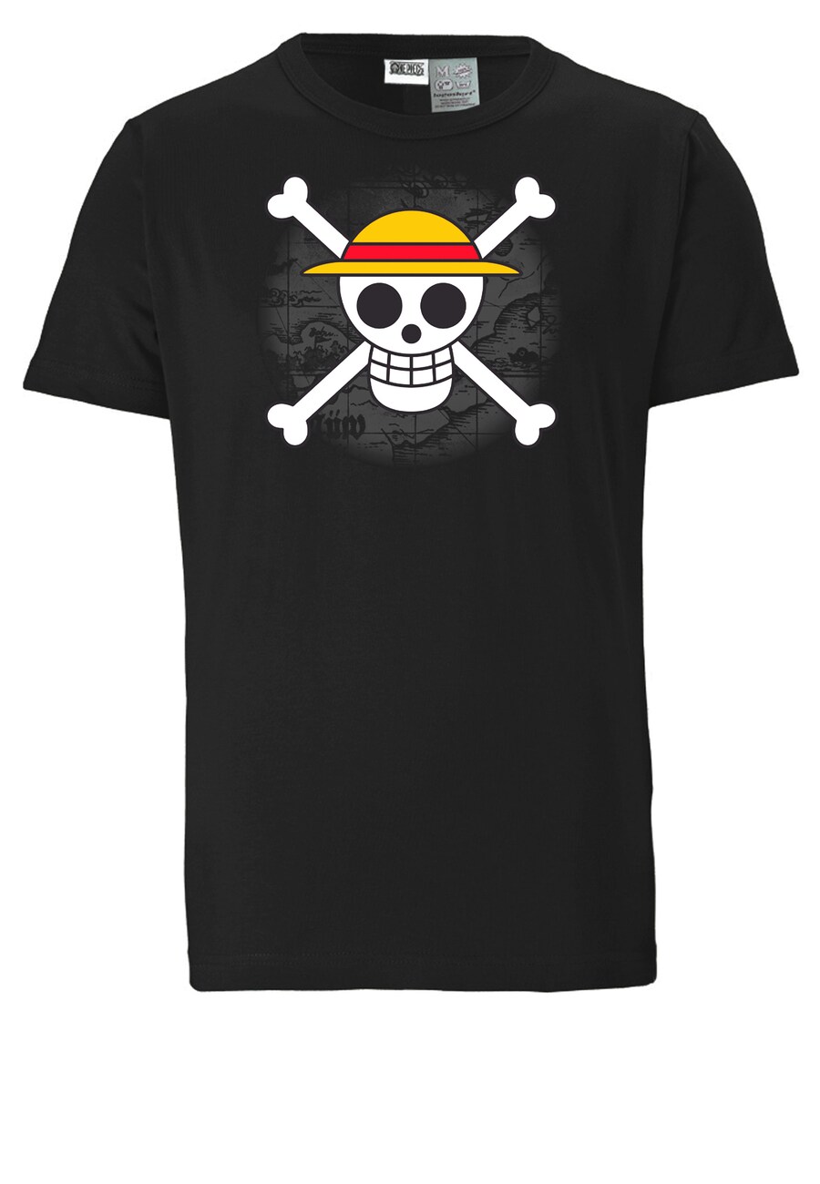 

Классическая футболка LOGOSHIRT Shirt One Piece - Skull, черный