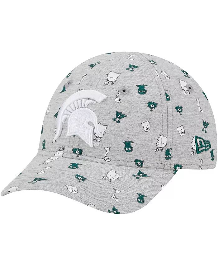 

Шапка для малышей Heather Grey Michigan State Spartans Allover Print Critter 9FORTY Flex New Era