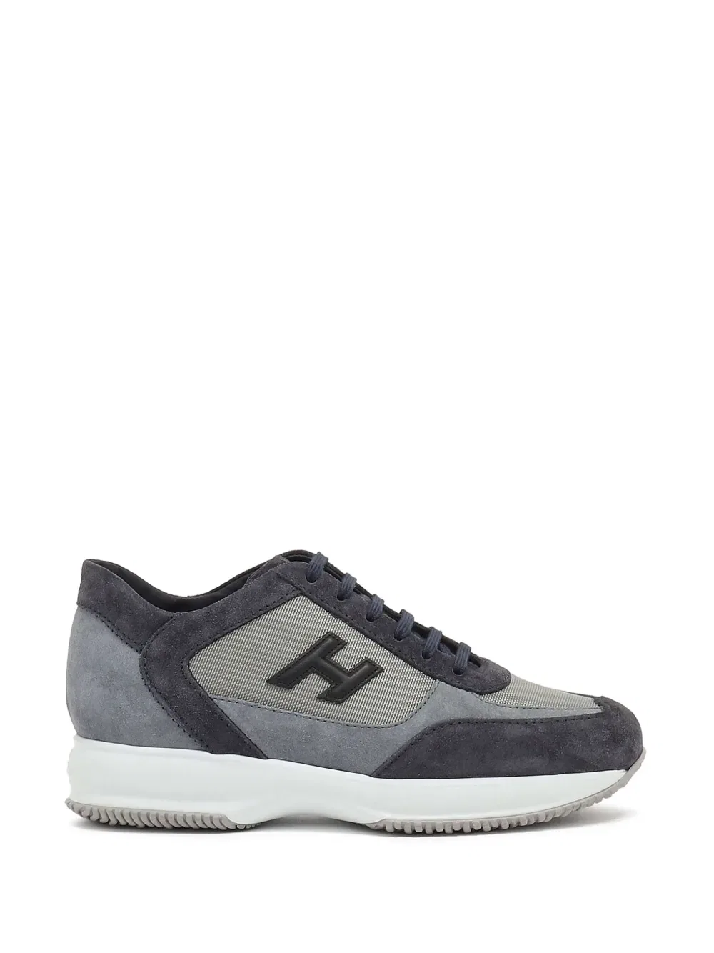 Кроссовки с панелями Hogan, синий